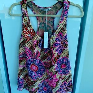Trina Turk tank top new with tags